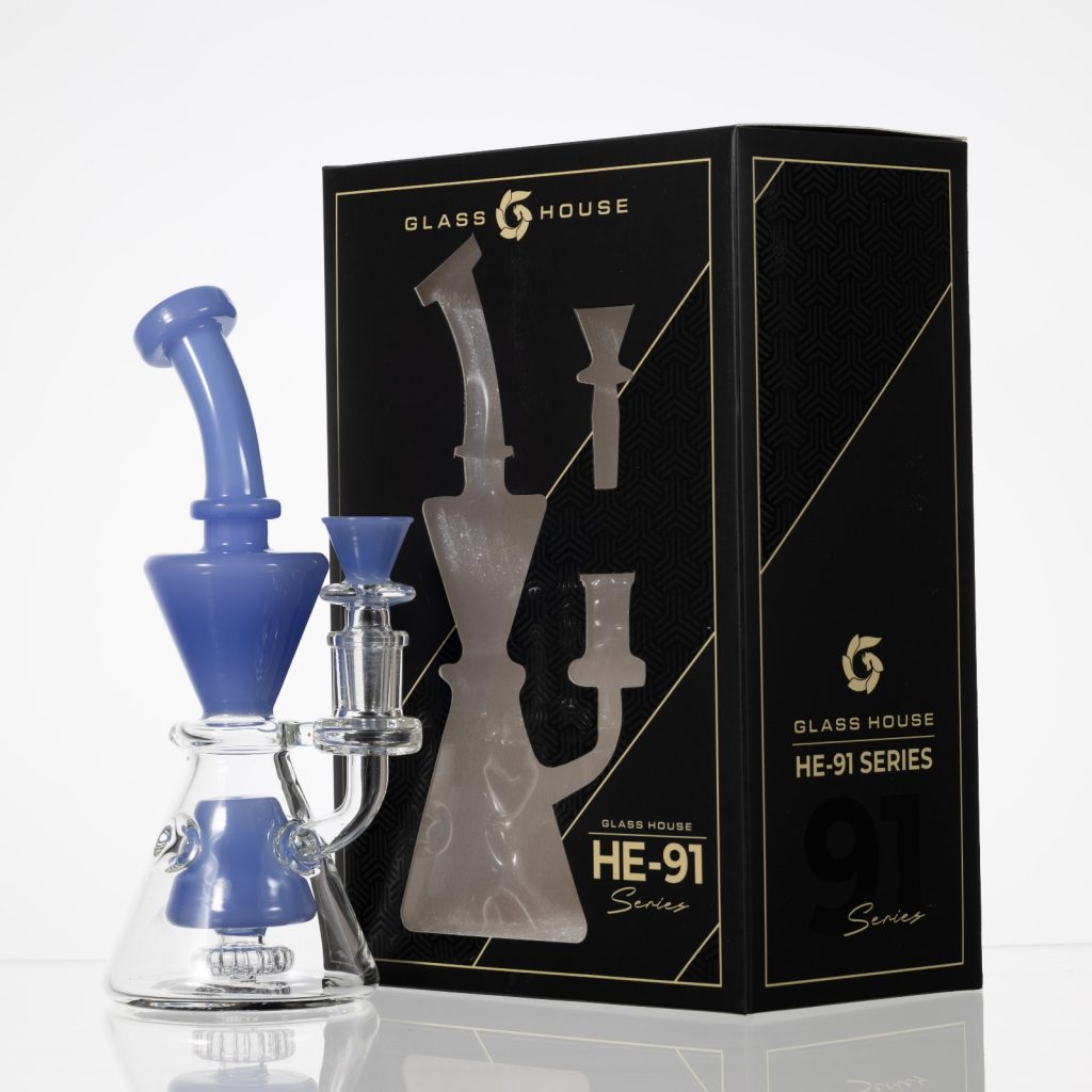 TWO-TONED HOURGLASS RIG - Hillside Glass